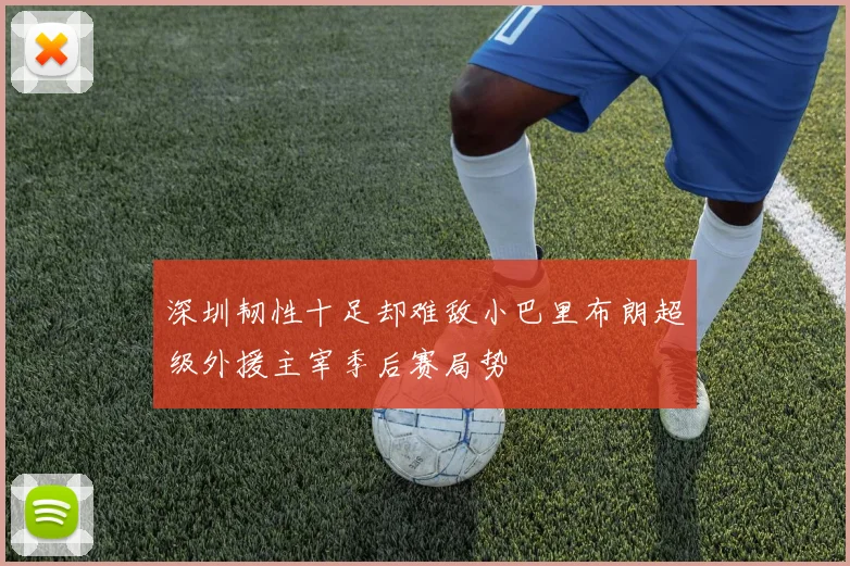 深圳韧性十足却难敌小巴里布朗超级外援主宰季后赛局势
